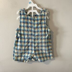 Vintage Toddler Girls Romper Corduroy One Piece Sz 24months